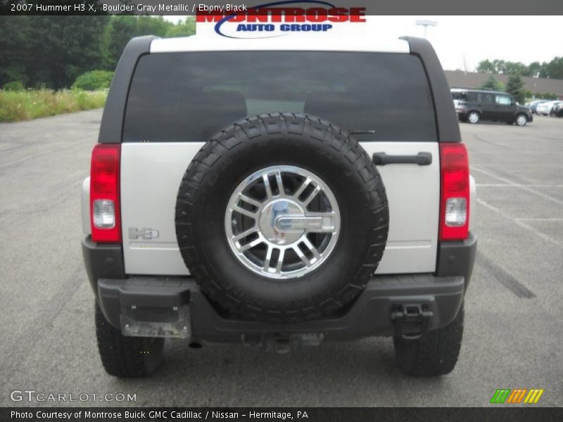 Boulder Gray Metallic / Ebony Black 2007 Hummer H3 X