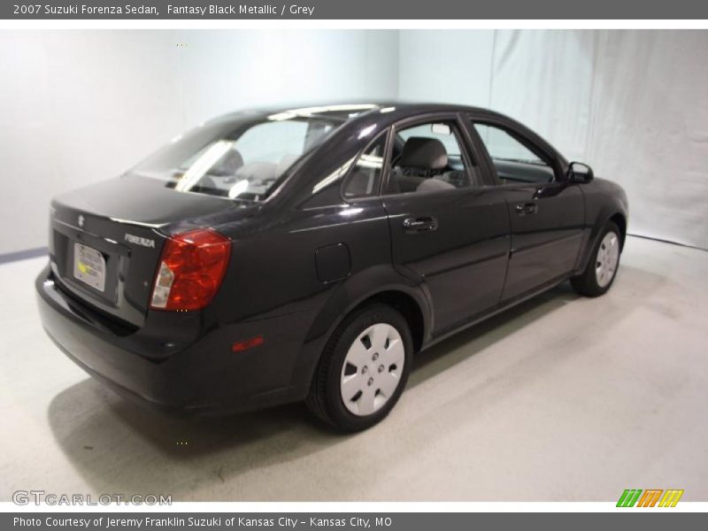 Fantasy Black Metallic / Grey 2007 Suzuki Forenza Sedan