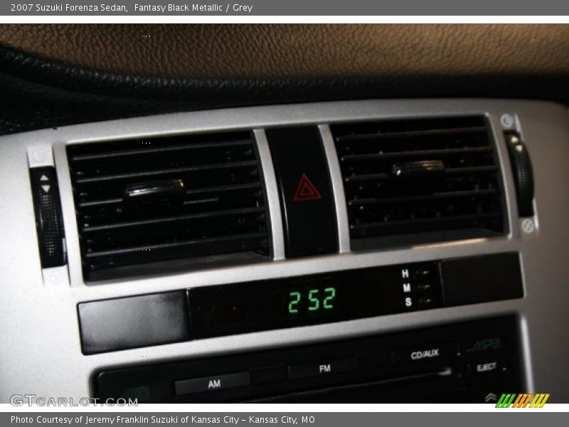 Fantasy Black Metallic / Grey 2007 Suzuki Forenza Sedan