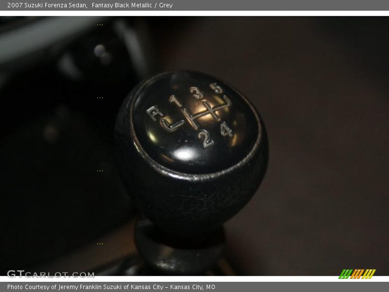 Fantasy Black Metallic / Grey 2007 Suzuki Forenza Sedan