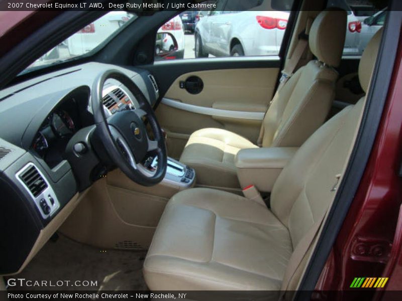 Deep Ruby Metallic / Light Cashmere 2007 Chevrolet Equinox LT AWD