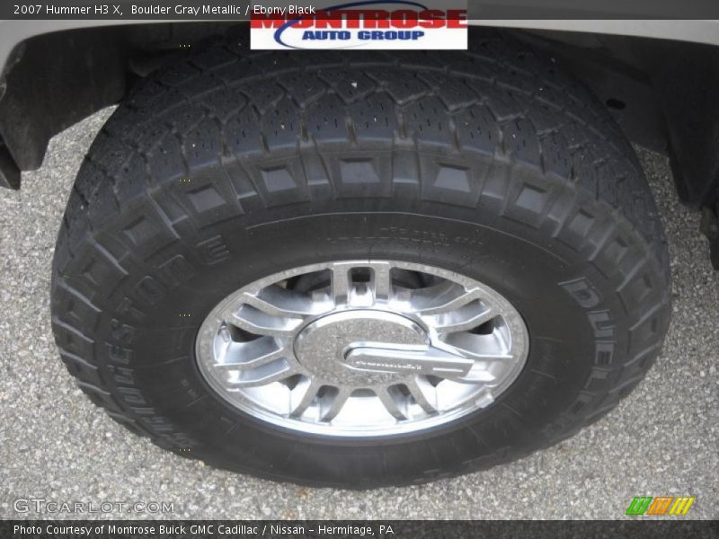 Boulder Gray Metallic / Ebony Black 2007 Hummer H3 X