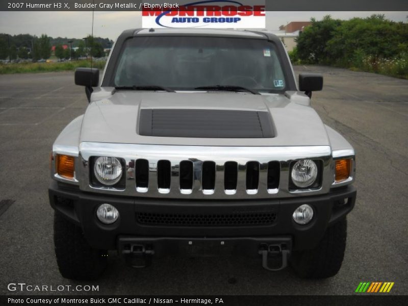 Boulder Gray Metallic / Ebony Black 2007 Hummer H3 X