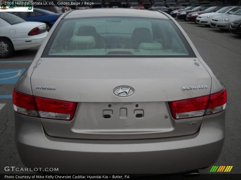 Golden Beige / Beige 2006 Hyundai Sonata LX V6