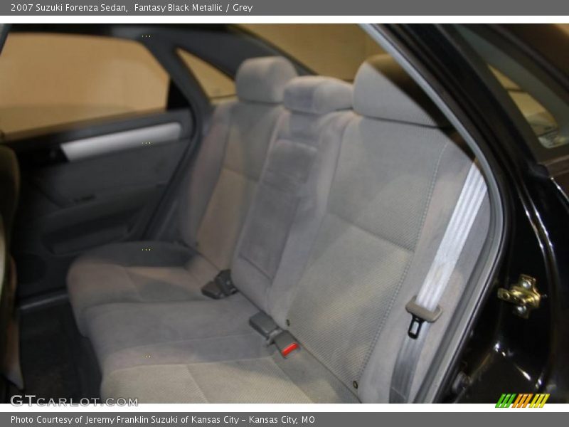 Fantasy Black Metallic / Grey 2007 Suzuki Forenza Sedan