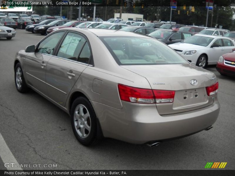 Golden Beige / Beige 2006 Hyundai Sonata LX V6