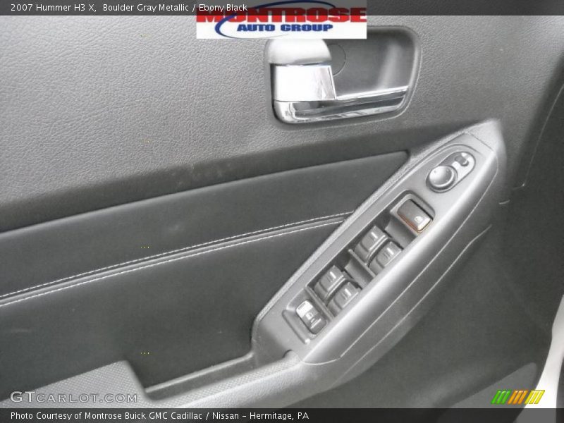 Boulder Gray Metallic / Ebony Black 2007 Hummer H3 X