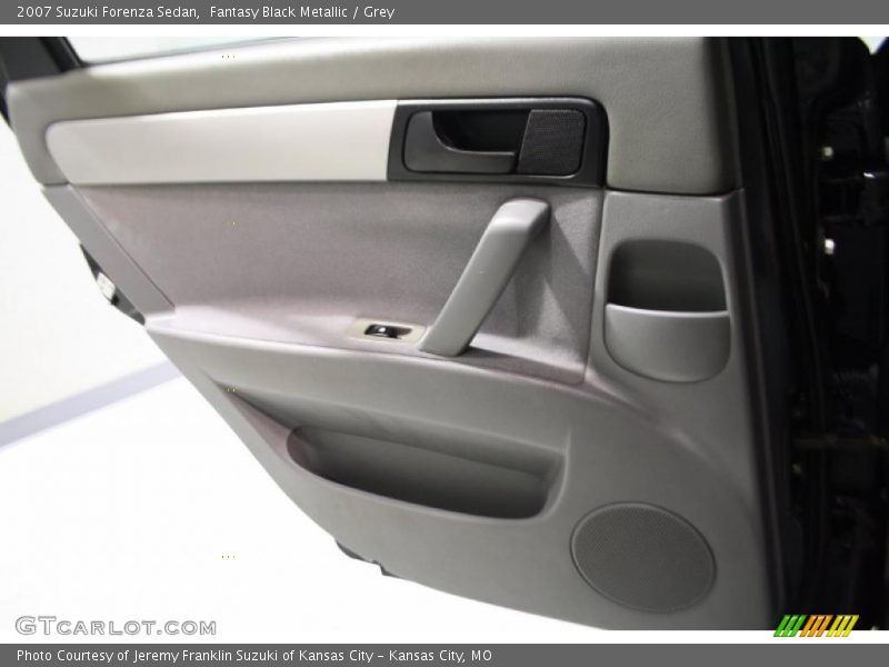 Fantasy Black Metallic / Grey 2007 Suzuki Forenza Sedan