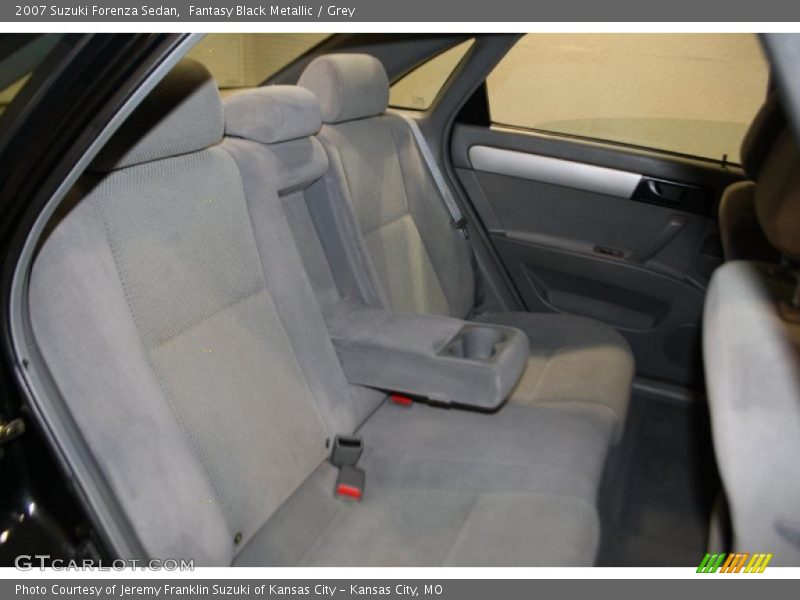 Fantasy Black Metallic / Grey 2007 Suzuki Forenza Sedan