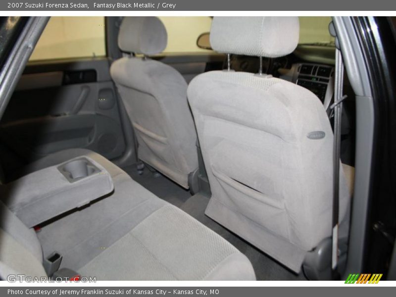 Fantasy Black Metallic / Grey 2007 Suzuki Forenza Sedan