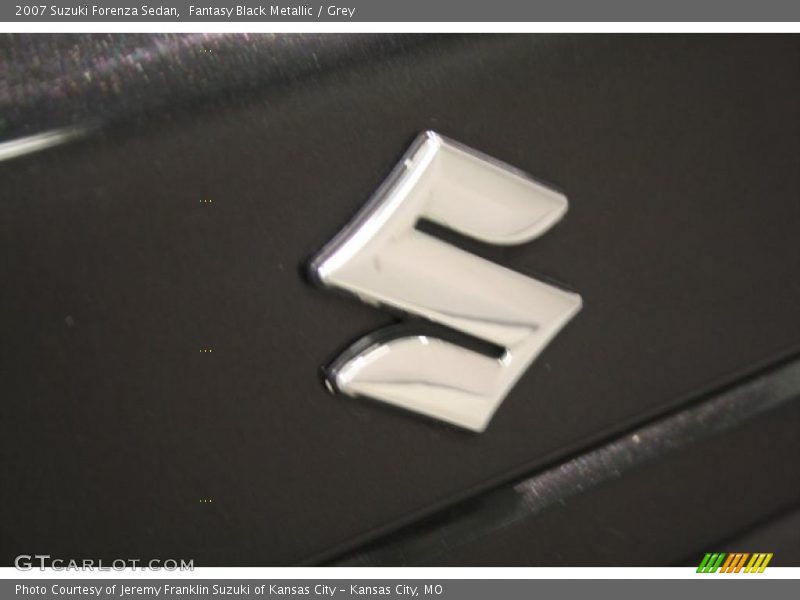 Fantasy Black Metallic / Grey 2007 Suzuki Forenza Sedan