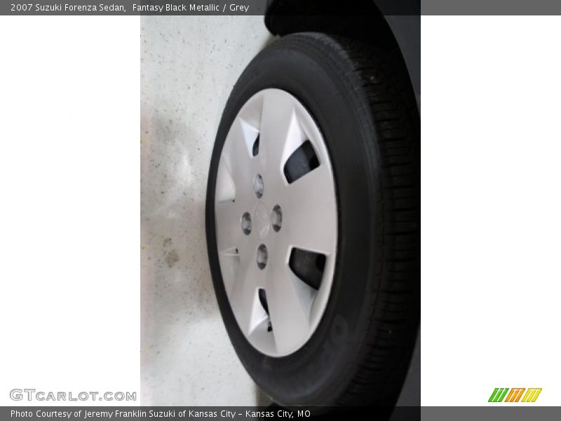 Fantasy Black Metallic / Grey 2007 Suzuki Forenza Sedan