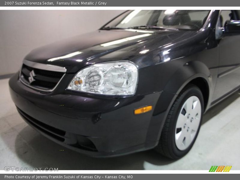 Fantasy Black Metallic / Grey 2007 Suzuki Forenza Sedan