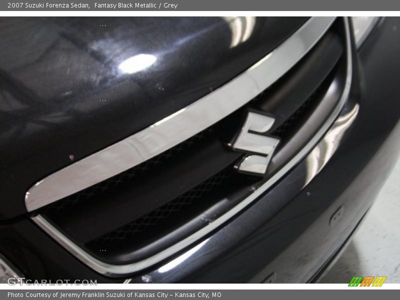 Fantasy Black Metallic / Grey 2007 Suzuki Forenza Sedan