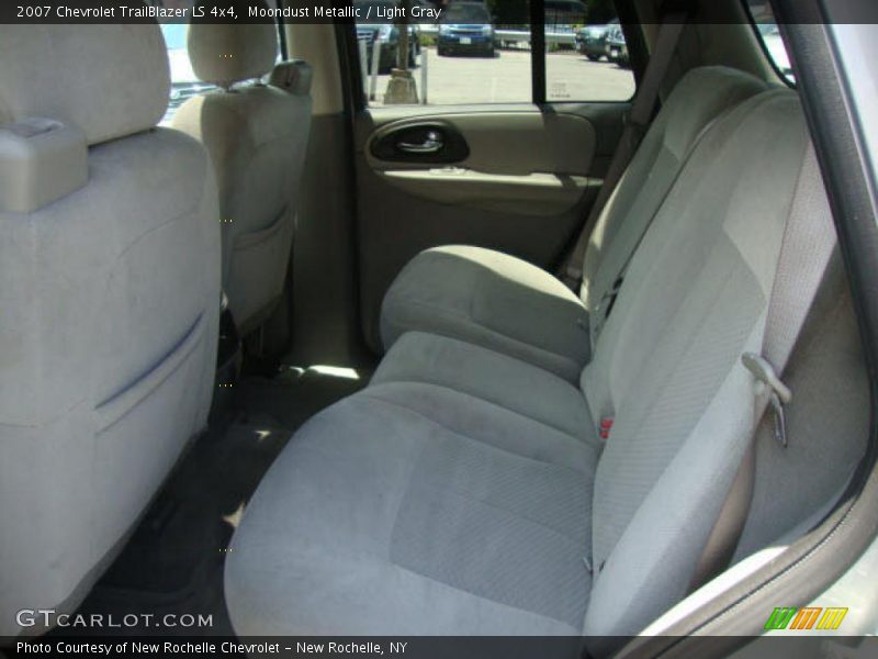 Moondust Metallic / Light Gray 2007 Chevrolet TrailBlazer LS 4x4