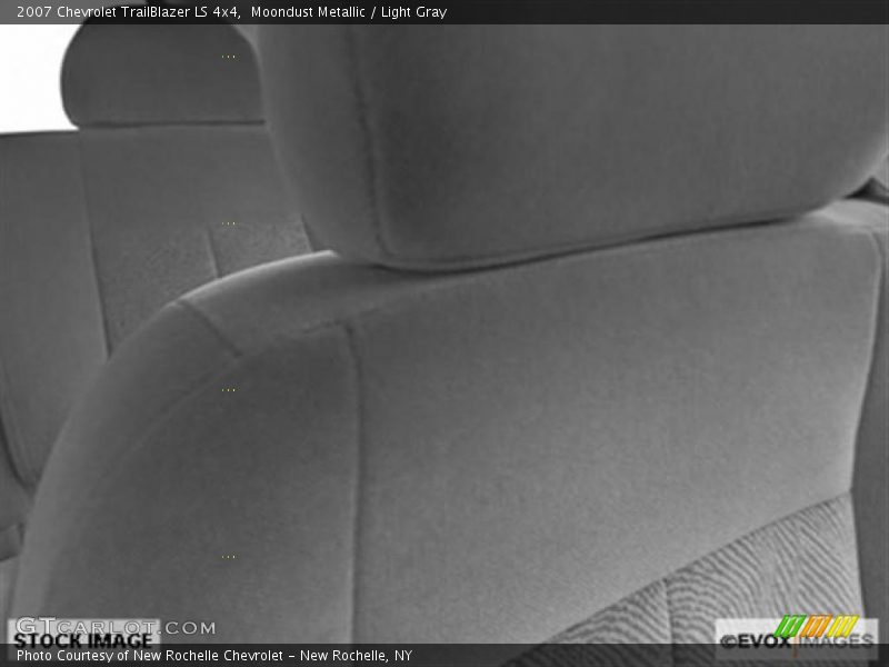 Moondust Metallic / Light Gray 2007 Chevrolet TrailBlazer LS 4x4