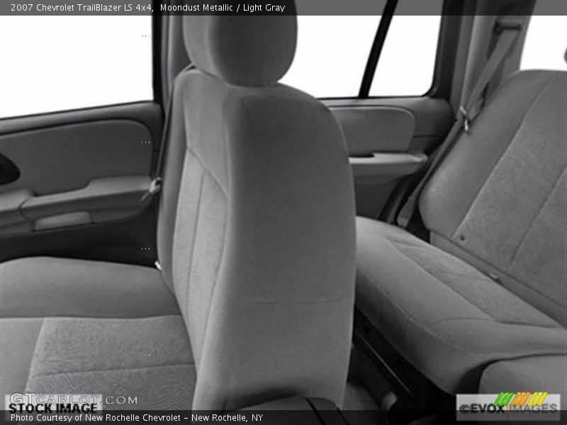 Moondust Metallic / Light Gray 2007 Chevrolet TrailBlazer LS 4x4