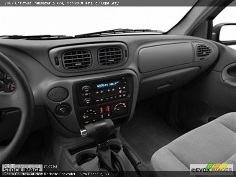 Moondust Metallic / Light Gray 2007 Chevrolet TrailBlazer LS 4x4