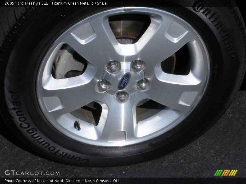 Titanium Green Metallic / Shale 2005 Ford Freestyle SEL