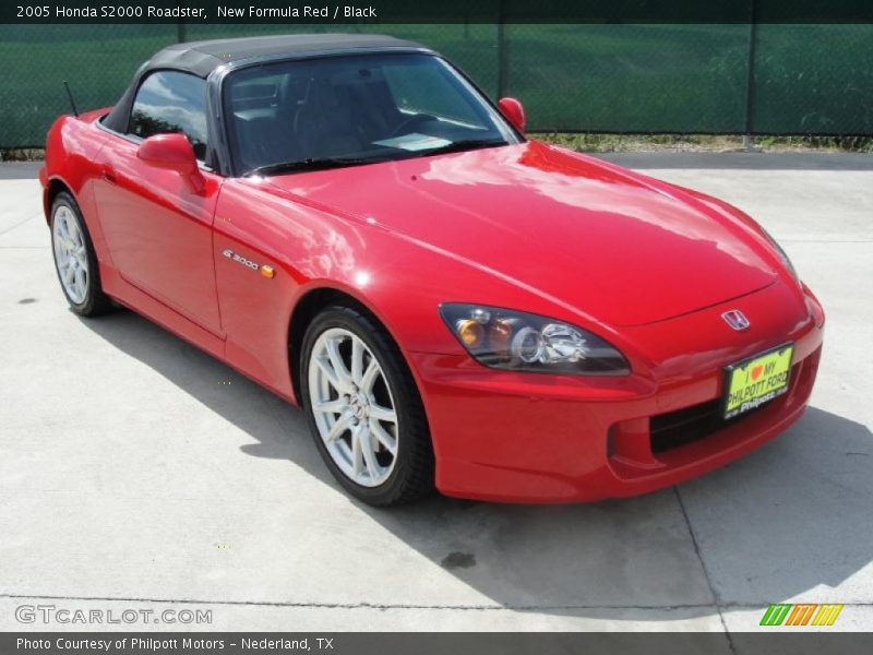New Formula Red / Black 2005 Honda S2000 Roadster