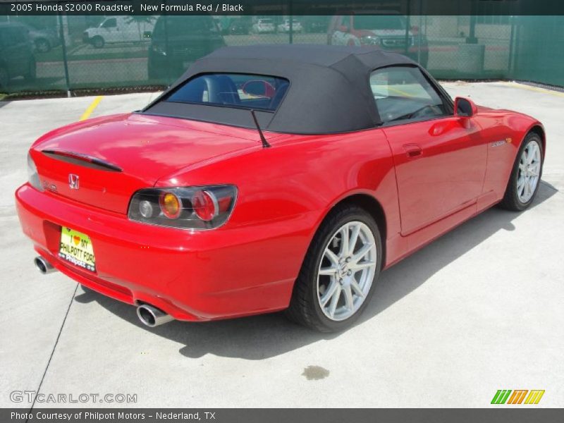 New Formula Red / Black 2005 Honda S2000 Roadster