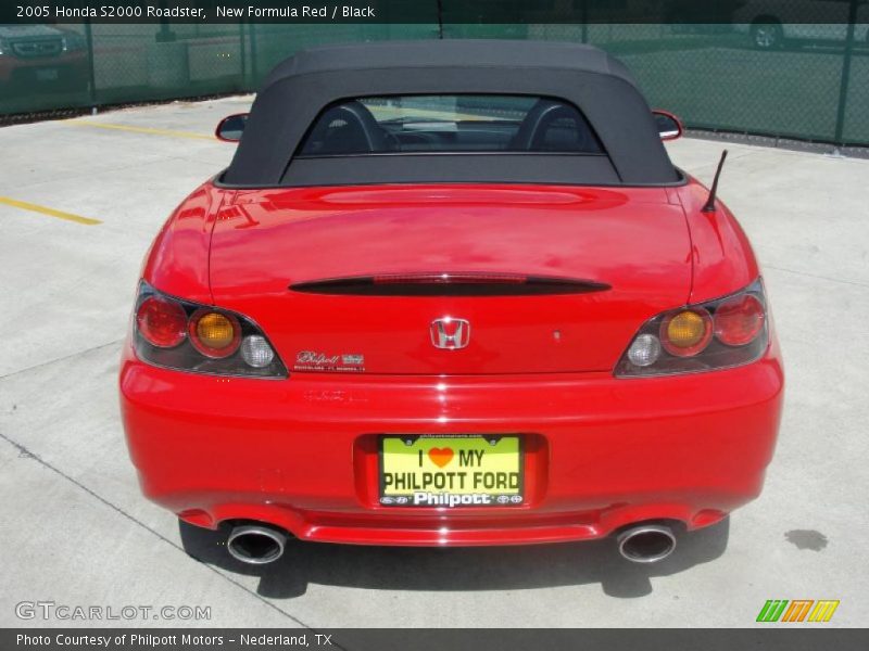 New Formula Red / Black 2005 Honda S2000 Roadster