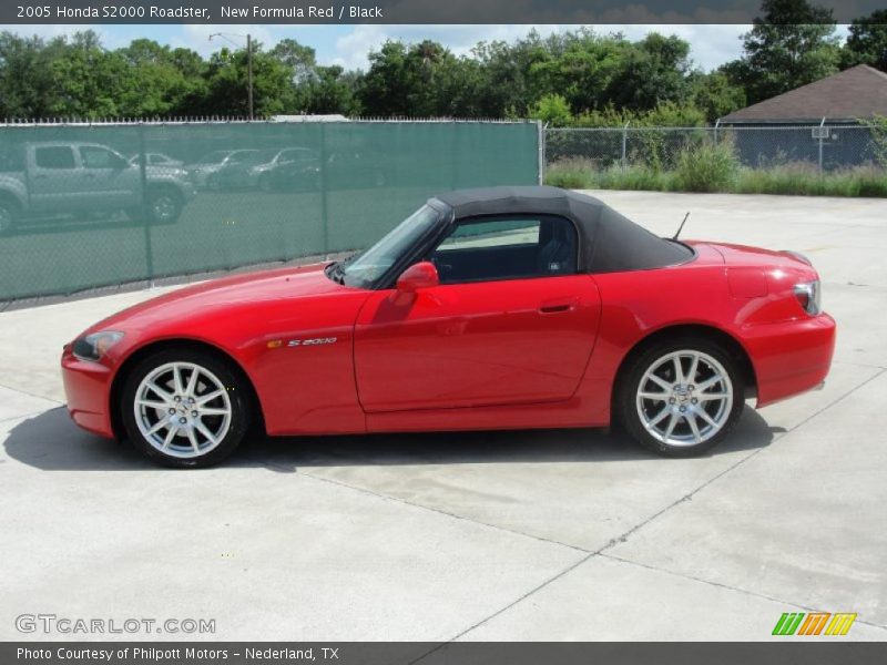 New Formula Red / Black 2005 Honda S2000 Roadster