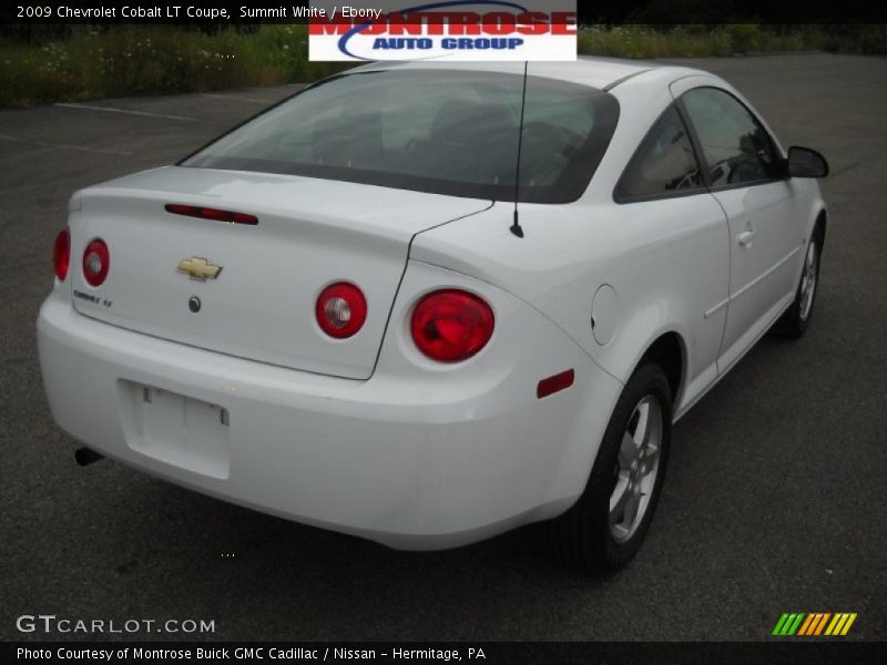 Summit White / Ebony 2009 Chevrolet Cobalt LT Coupe