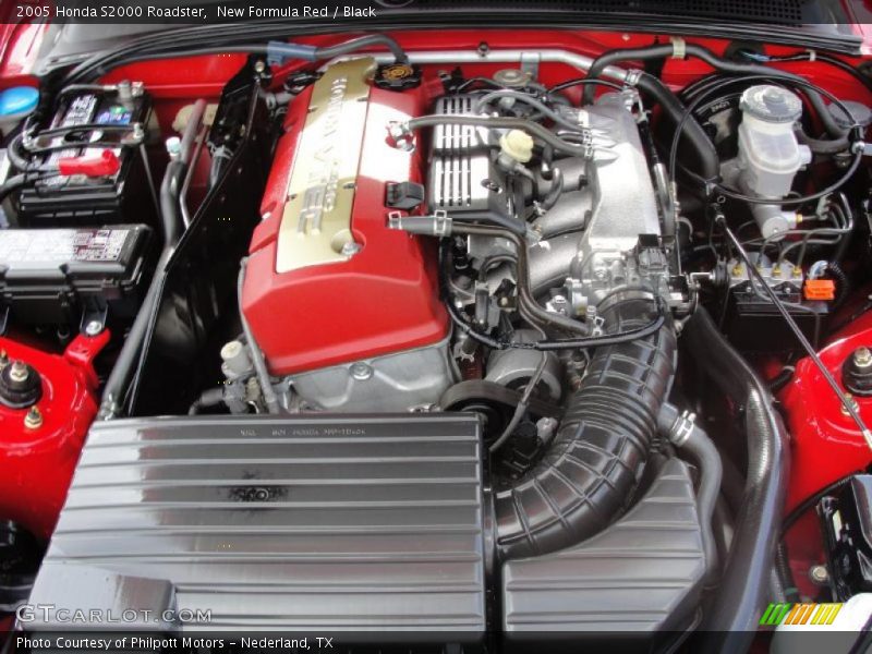 New Formula Red / Black 2005 Honda S2000 Roadster