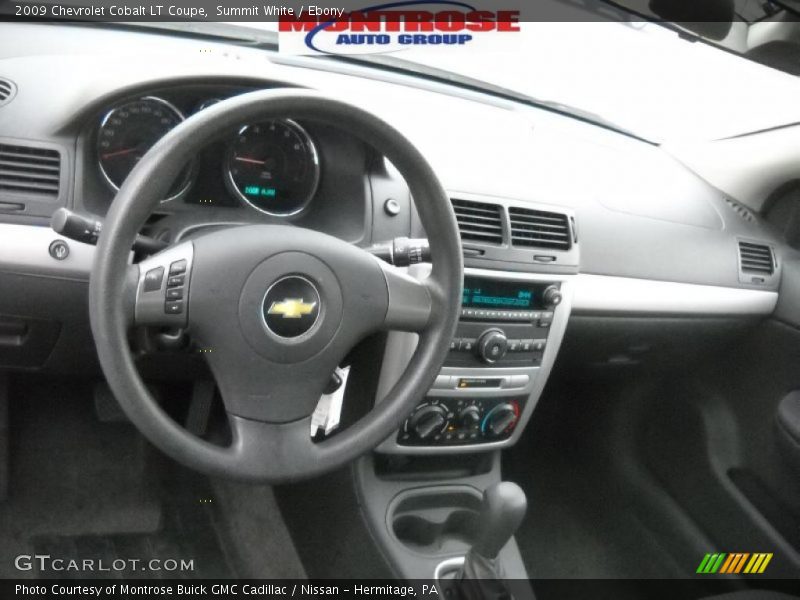 Summit White / Ebony 2009 Chevrolet Cobalt LT Coupe