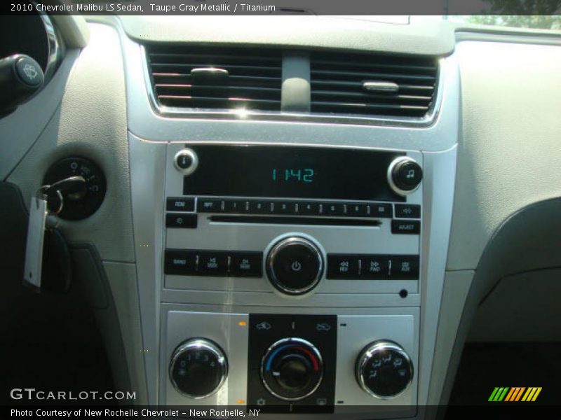 Taupe Gray Metallic / Titanium 2010 Chevrolet Malibu LS Sedan