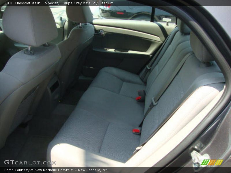 Taupe Gray Metallic / Titanium 2010 Chevrolet Malibu LS Sedan