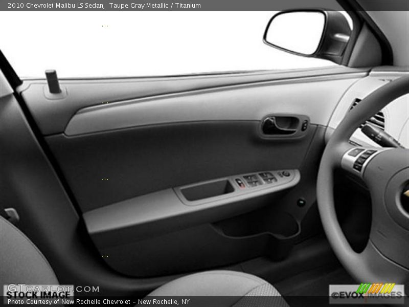 Taupe Gray Metallic / Titanium 2010 Chevrolet Malibu LS Sedan