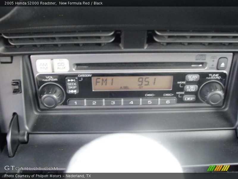 New Formula Red / Black 2005 Honda S2000 Roadster