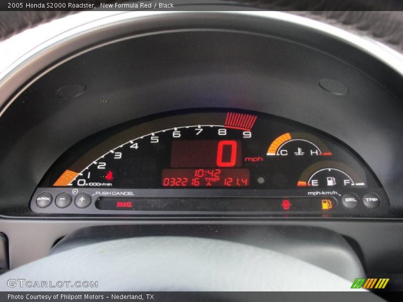 New Formula Red / Black 2005 Honda S2000 Roadster