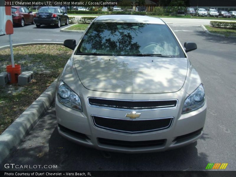 Gold Mist Metallic / Cocoa/Cashmere 2011 Chevrolet Malibu LTZ