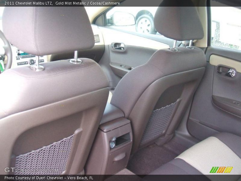 Gold Mist Metallic / Cocoa/Cashmere 2011 Chevrolet Malibu LTZ