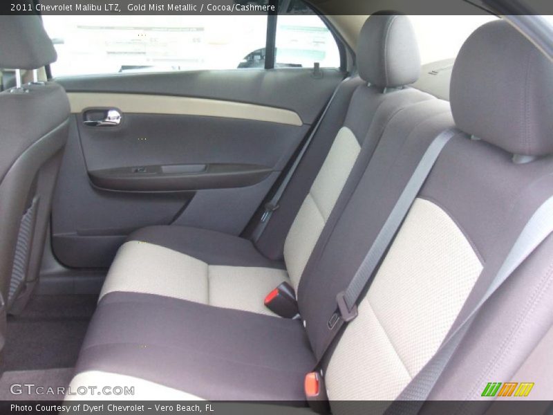 Gold Mist Metallic / Cocoa/Cashmere 2011 Chevrolet Malibu LTZ