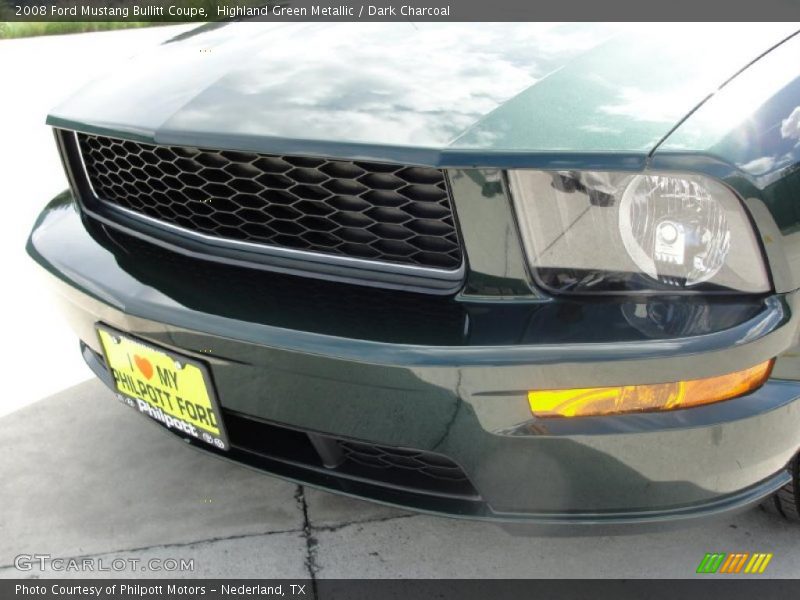 Highland Green Metallic / Dark Charcoal 2008 Ford Mustang Bullitt Coupe