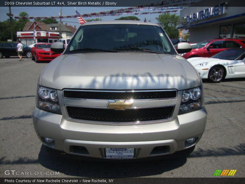 Silver Birch Metallic / Ebony 2009 Chevrolet Suburban LT 4x4