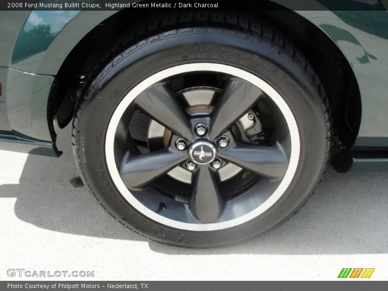 Highland Green Metallic / Dark Charcoal 2008 Ford Mustang Bullitt Coupe