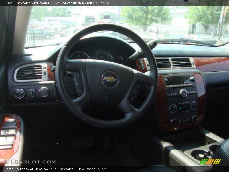 Silver Birch Metallic / Ebony 2009 Chevrolet Suburban LT 4x4