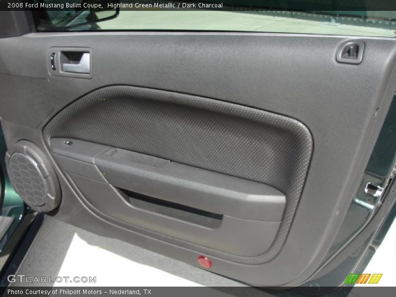 Highland Green Metallic / Dark Charcoal 2008 Ford Mustang Bullitt Coupe
