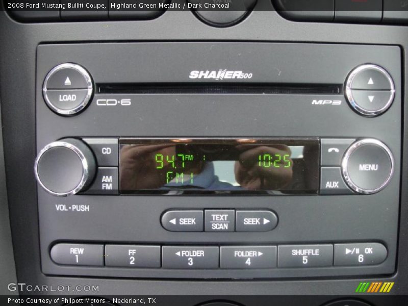 Highland Green Metallic / Dark Charcoal 2008 Ford Mustang Bullitt Coupe