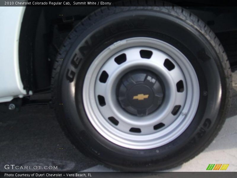 Summit White / Ebony 2010 Chevrolet Colorado Regular Cab