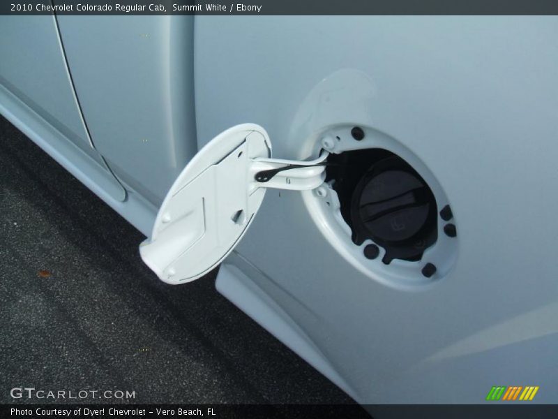 Summit White / Ebony 2010 Chevrolet Colorado Regular Cab