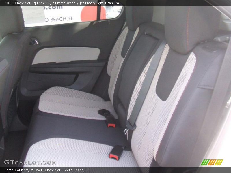 Summit White / Jet Black/Light Titanium 2010 Chevrolet Equinox LT