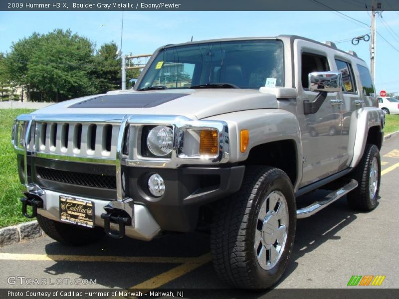 Boulder Gray Metallic / Ebony/Pewter 2009 Hummer H3 X