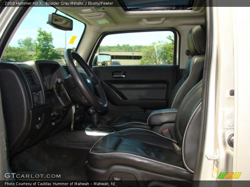 Boulder Gray Metallic / Ebony/Pewter 2009 Hummer H3 X