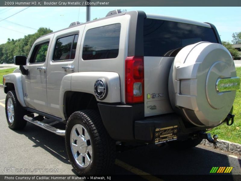 Boulder Gray Metallic / Ebony/Pewter 2009 Hummer H3 X